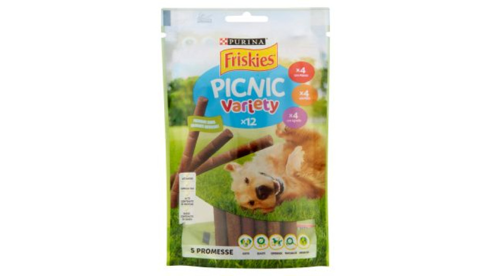 PURINA FRISKIES Picnic Assortito 12 sticks 100 g