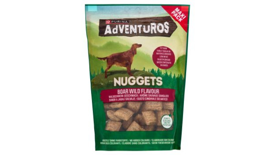 PURINA ADVENTUROS Nuggets Cinghiale Selvatico 300g