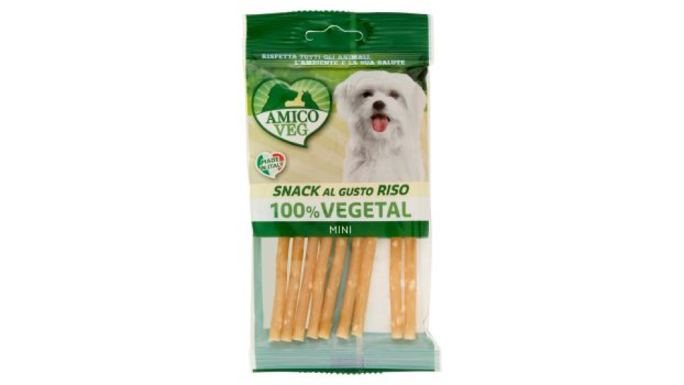 Amico Veg Snack	al Gusto Riso 100% Vegetale Mini 48 g