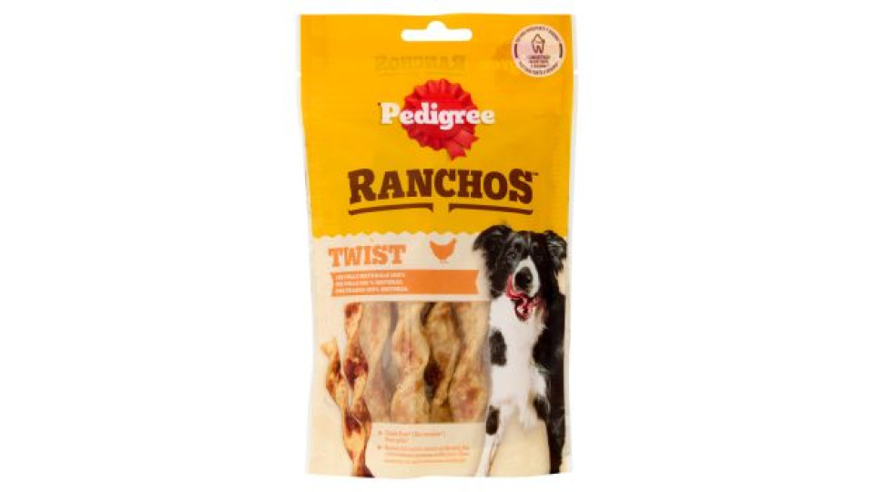 Pedigree Ranchos Twist Pollo 60g
