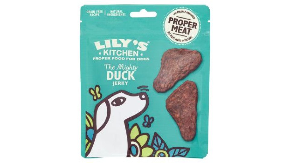 Lily's Kitchen, strisce di carne di anatra essiccate 70 g