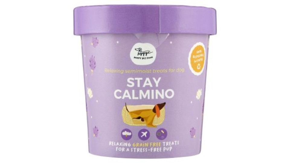 hygge Relaxing semimoist treats for dog Stay Calmino 100 g