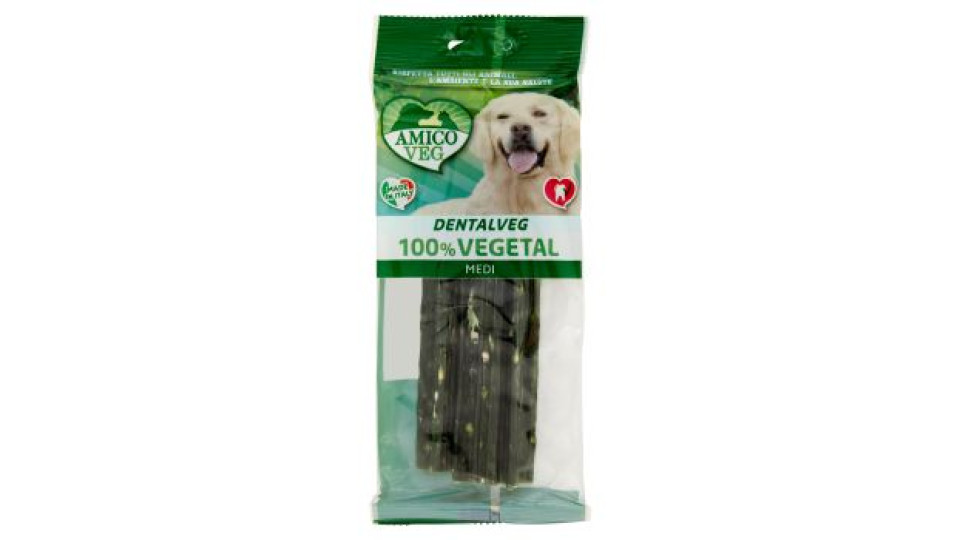 Amico Veg Dentalveg 100% Vegetal Medi 90 g