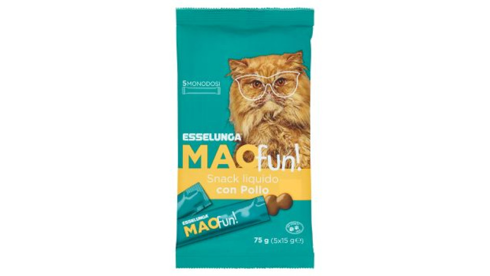 Esselunga Mao fun! Snack liquido con pollo 5 x 15 g