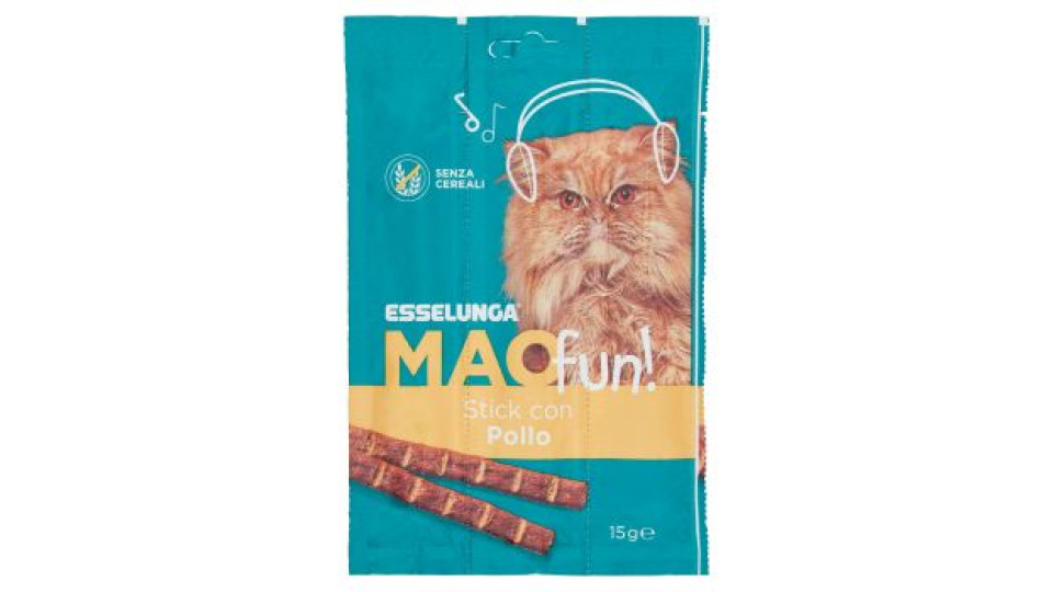 Esselunga Mao fun! Stick con pollo 3 pezzi 15 g