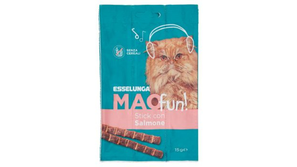 Esselunga Mao fun! Stick con salmone 3 pezzi 15 g