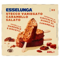 Esselunga Stecco variegato caramello salato 3 x 75 g