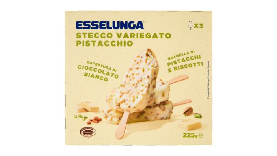 Esselunga Stecco variegato pistacchio 3 x 75 g