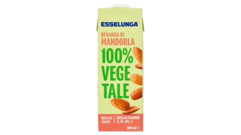 Esselunga Bevanda di mandorla 100% vegetale 1000 ml