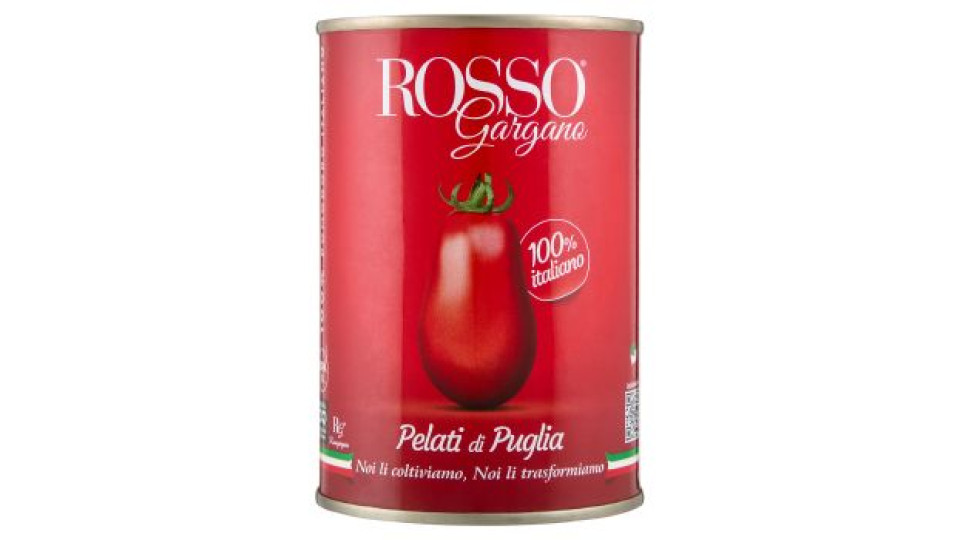 Rosso Gargano Pelati di Puglia 400 g