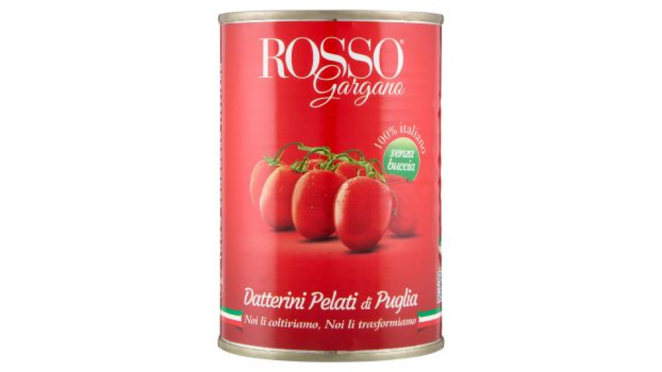 Rosso Gargano Datterini Pelati di Puglia 400 g