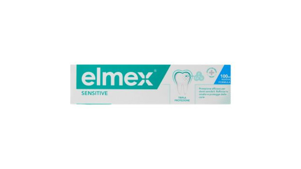 elmex dentifricio Sensitive tripla protezione denti sensibili 100 ml