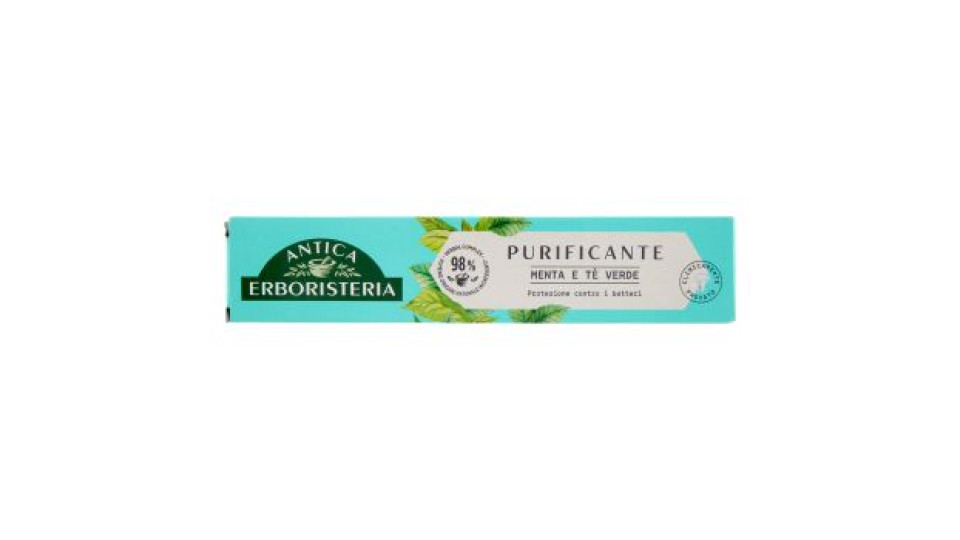 Antica Erboristeria Dentifricio Purificante Menta e Tè Verde 75 ml