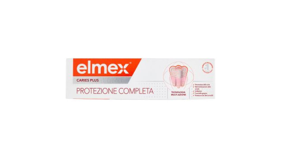 elmex dentifricio Caries Plus protezione completa contro la carie 75 ml