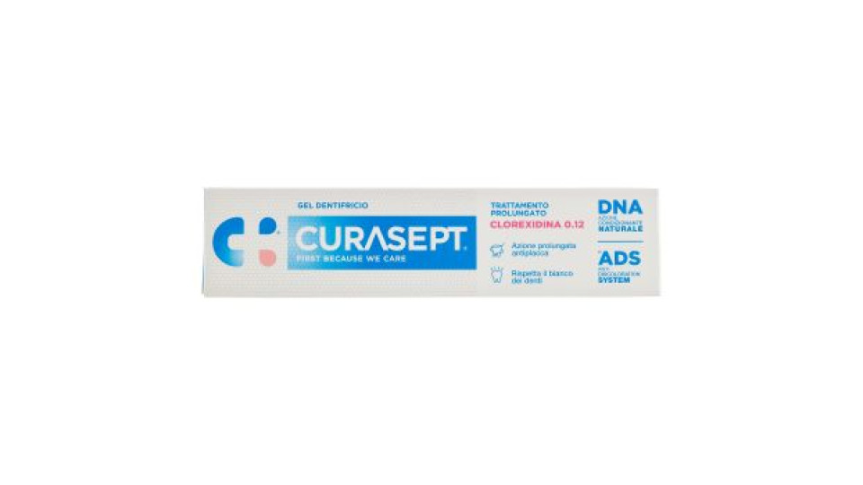 Curasept Gel Dentifricio Trattamento Prolungato Clorexidina 0.12 75 ml
