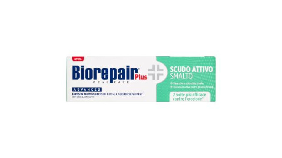 Biorepair Plus Advanced Scudo Attivo Smalto 75 ml