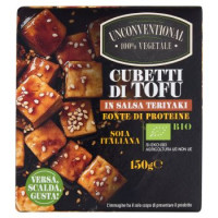Unconventional Cubetti di Tofu in Salsa Teriyaki Bio 150 g