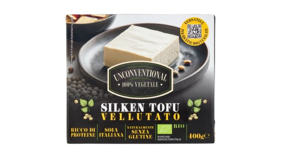 Unconventional Silken Tofu Vellutato Bio 400 g