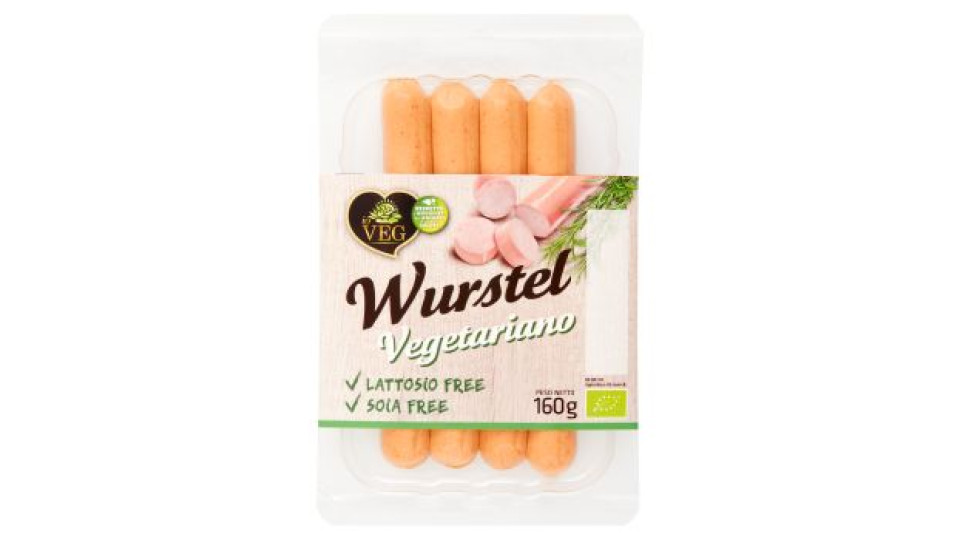 io VEG Wurstel Vegetariano 160 g