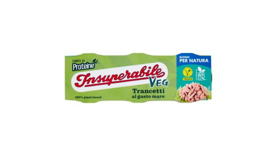 Insuperabile Veg Trancetti al gusto mare 3 x 70 g