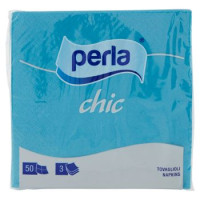 Perla, Chic tovaglioli 3 veli colori assortiti 50 pezzi