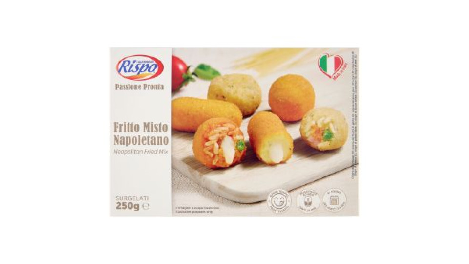 Rispo Passione Pronta Fritto Misto Napoletano Surgelati 250 g