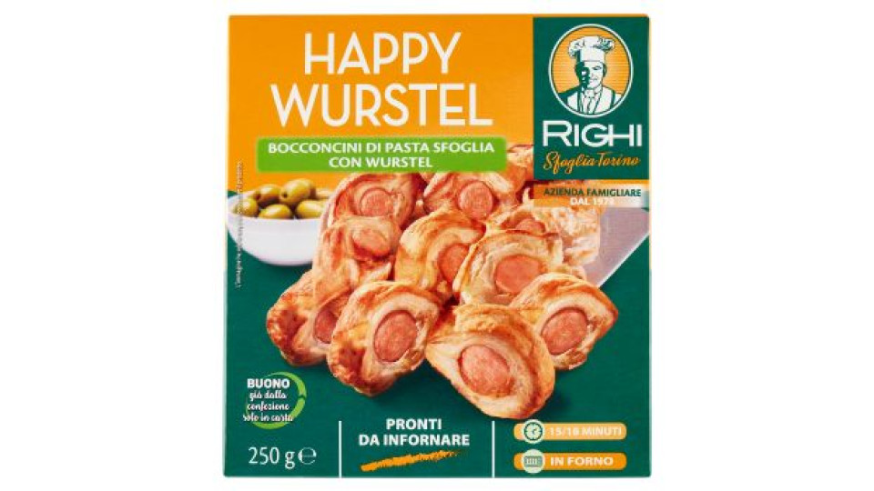 Righi Happy Wurstel 250 g