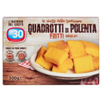 Meno 30 Quadrotti di Polenta Fritti Surgelati 300 g