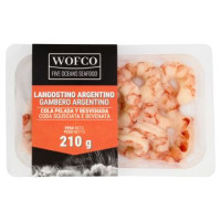 Wofco Gambero Argentino Coda Sgusciata e Devenata 210 g