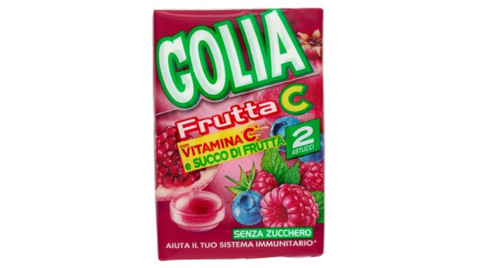 Golia Frutta C Frutti Rossi 2x46g