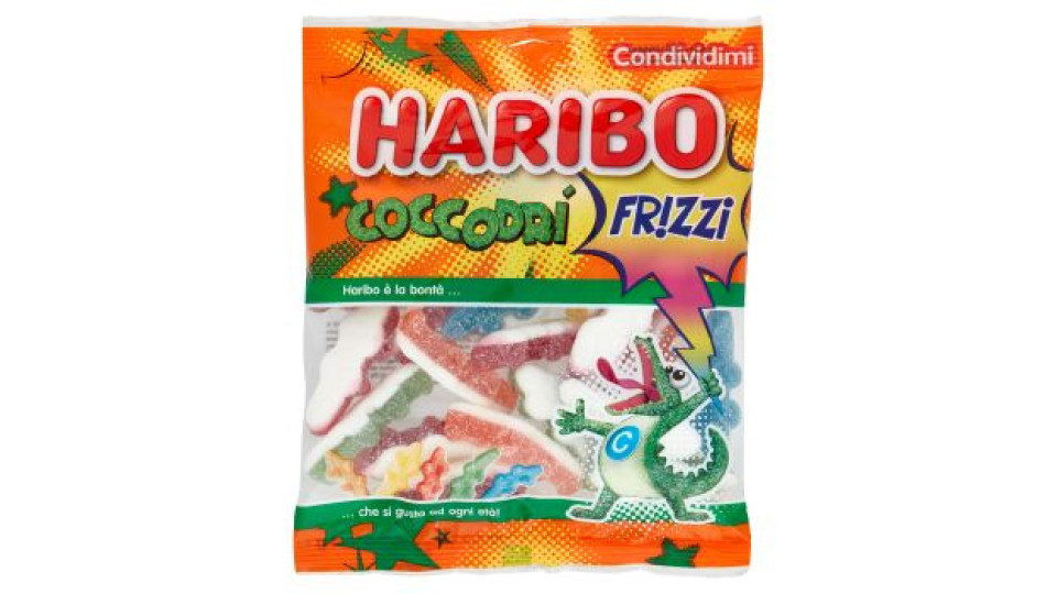 Haribo Coccodrì Fr!zzi 175 g