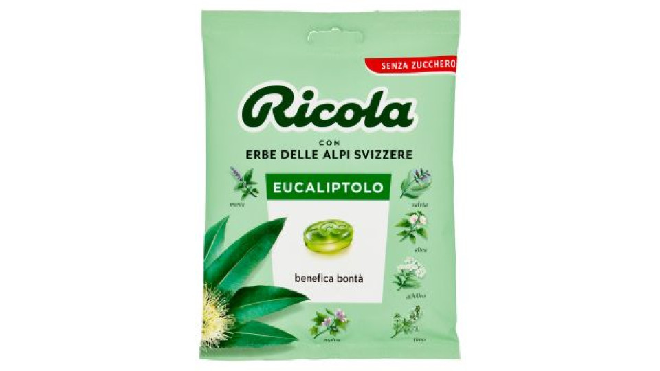 Ricola Eucaliptolo 125 g