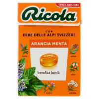 Ricola Arancia Menta Senza Zucchero 50 g