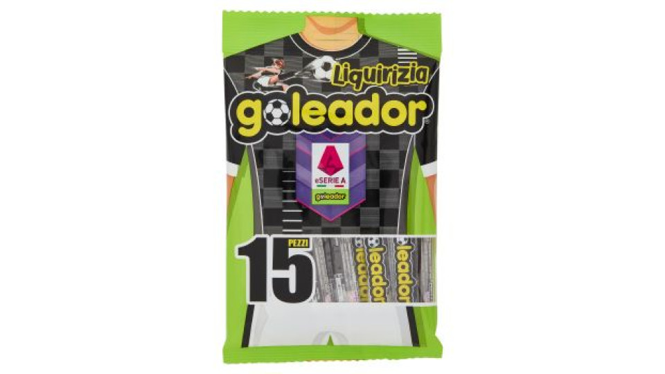 goleador Liquirizia 15 x 8 g