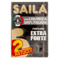 Saila con 100% Liquirizia Italiana Purissima Extra Forte 2 x 36 g