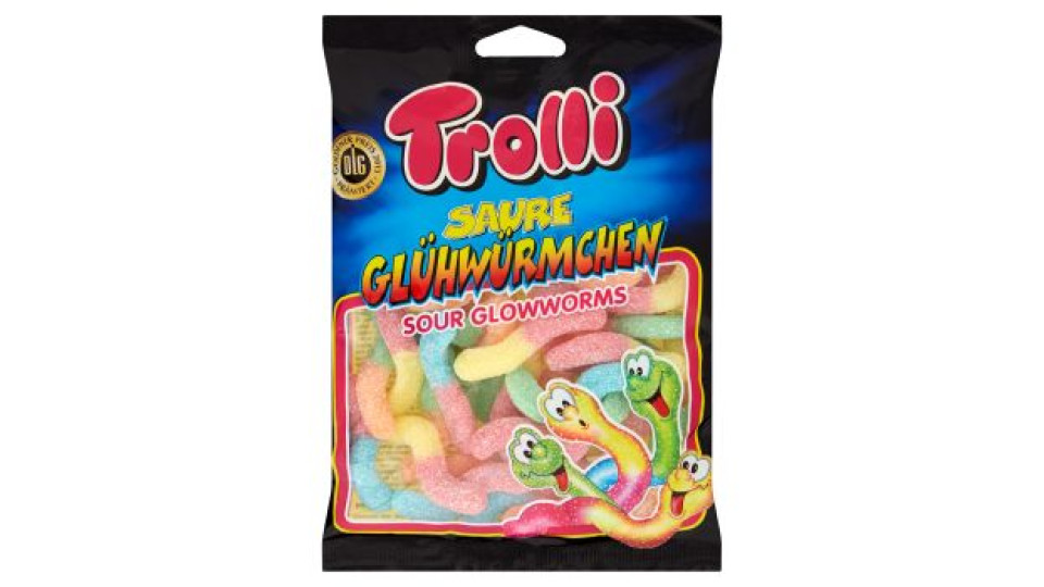 Trolli Saure Glühwürmchen sour glowworms 200 g