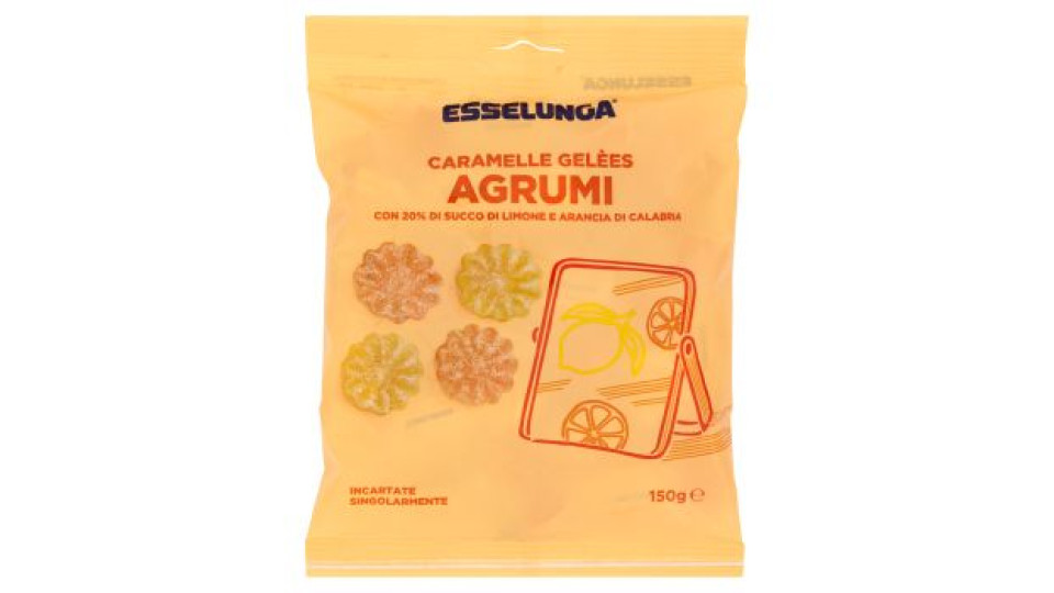 Esselunga Caramelle gelèes agrumi 150 g