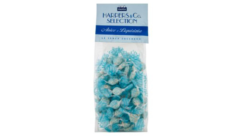 Mania Harpers & Co. Selection Anice e Liquirizia le Senza Zucchero 110 g