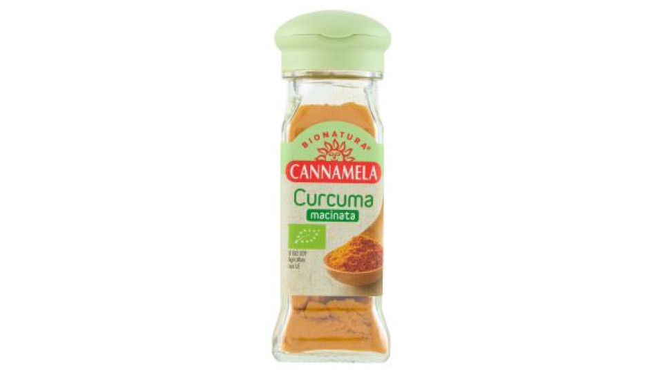 Cannamela Bionatura, curcuma macinata biologica