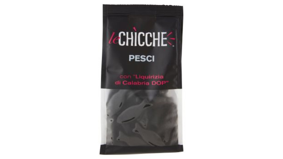 le Chìcche Pesci con "Liquirizia di Calabria DOP" 200 g