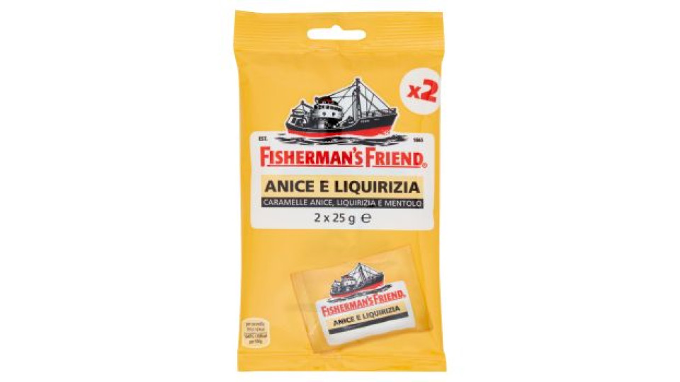 Fisherman's Friend Anice e Liquirizia 2 x 25 g