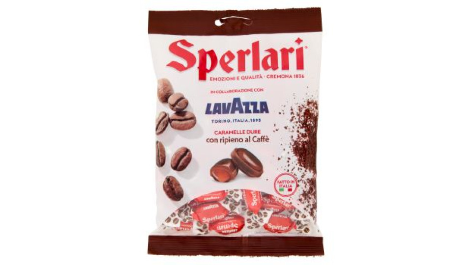 Sperlari Lavazza Caramelle Dure con ripieno al Caffè 150 g