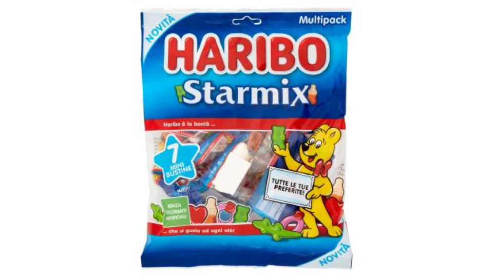 Haribo Starmix 7 Mini Bustine 280 g