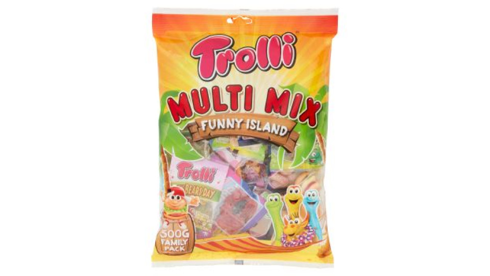 Trolli Multi Mix Funny Island 500 g