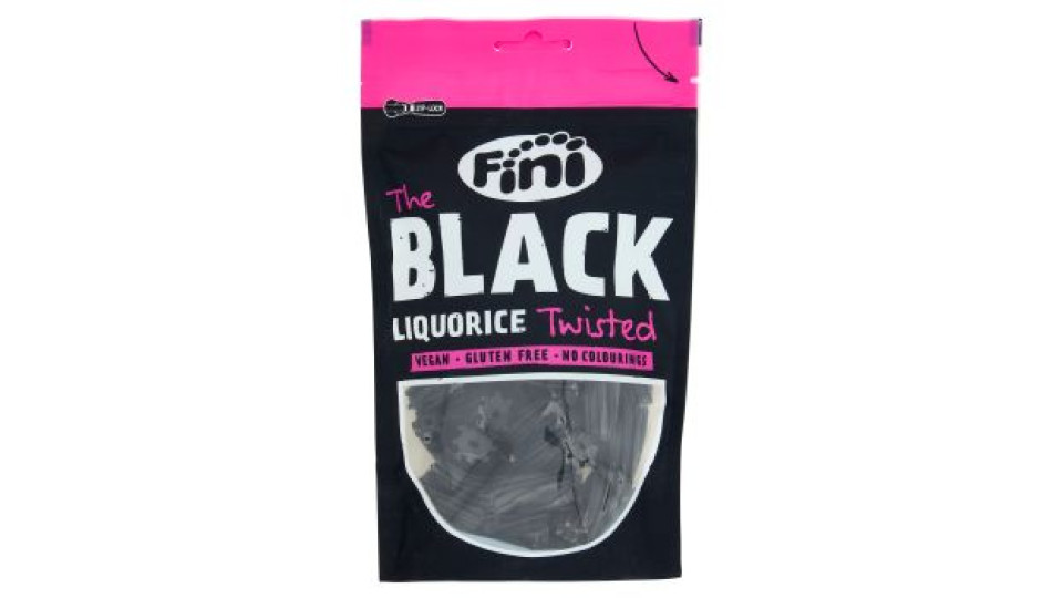 Fini the Black Liquorice Twisted 180 g