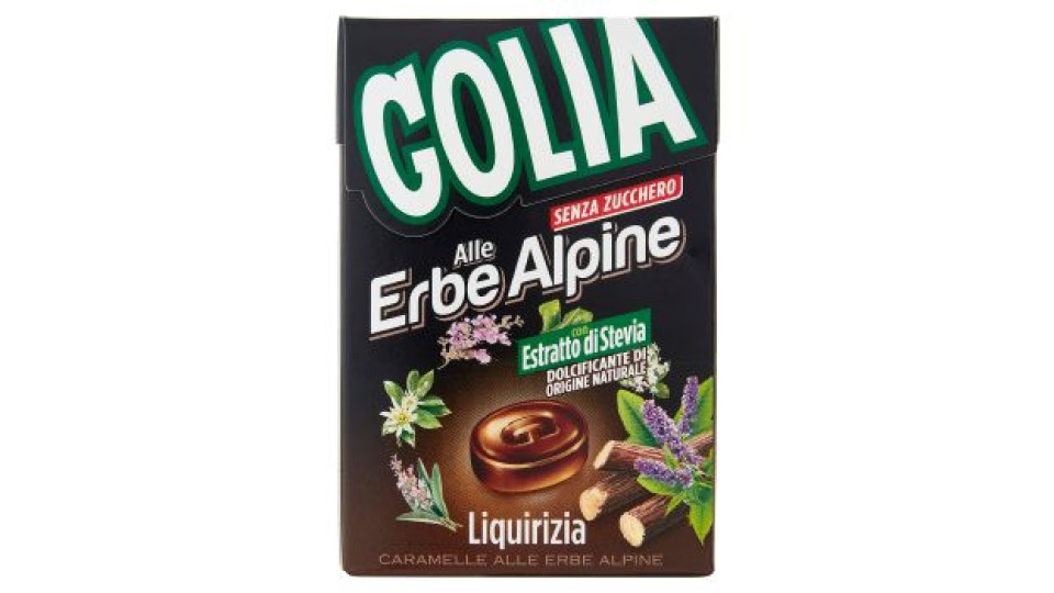 Golia alle Erbe Alpine Liquirizia 49 g