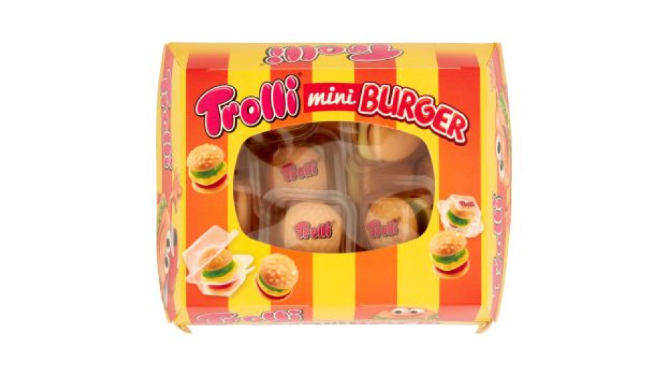 Trolli mini Burger 15 x 10 g