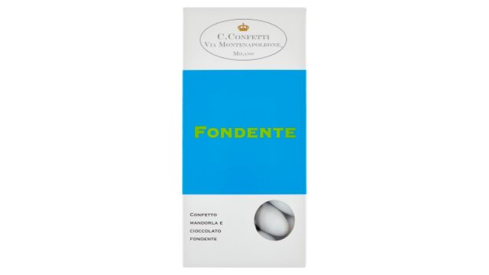 C. Confetti Via Montenapoleone Milano Fondente 150 g