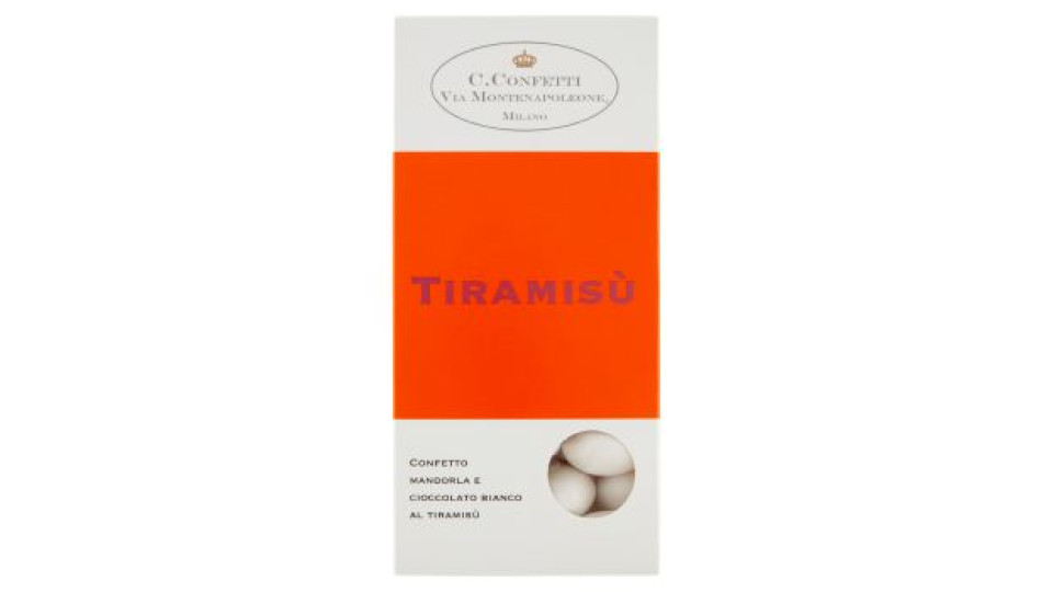 C. Confetti Via Montenapoleone Milano Tiramisù 150 g