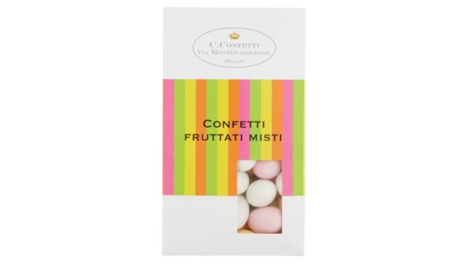 C. Confetti Via Montenapoleone Milano Confetti Fruttati Misti 500 g